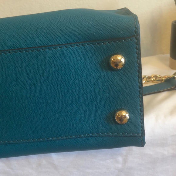 Michael Kors saffiano leather medium Hamilton bag - Picture 3 of 6